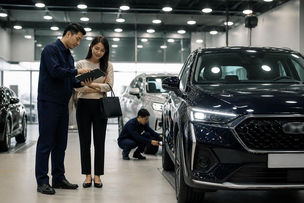 경북 자동차 리스 작업 범위와 현장 조건 이미지