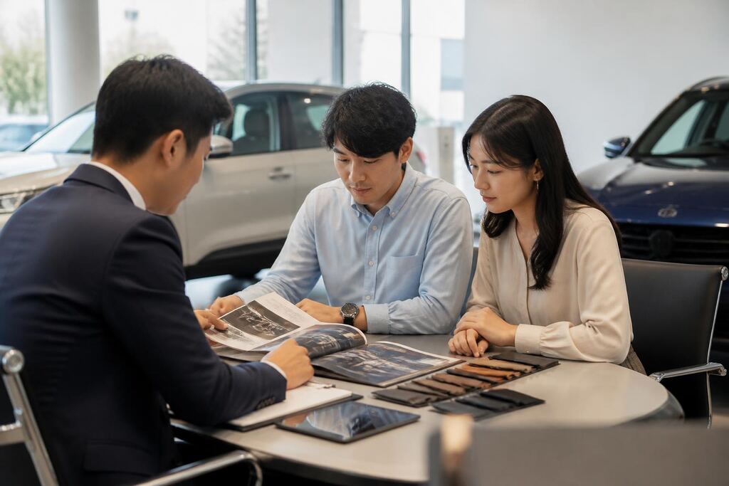 전북특별자치도 신차 구매 작업 범위와 현장 조건 이미지
