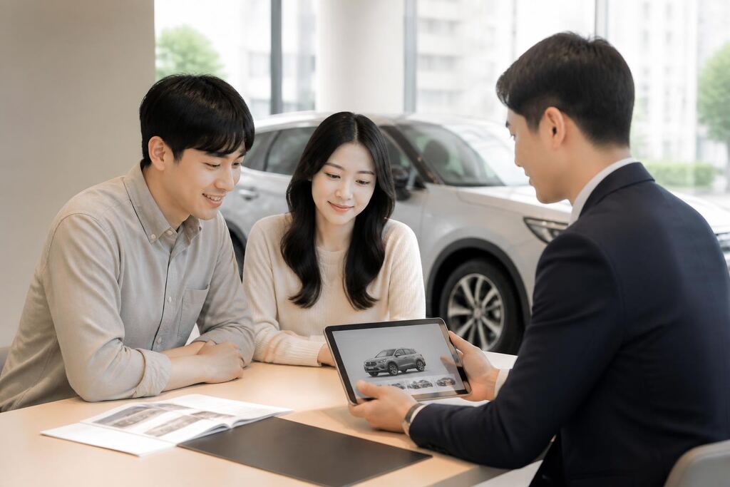 서울 종로구 신차 구매 이미지
