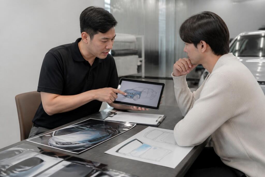 충북 PPF 작업 범위와 현장 조건 이미지