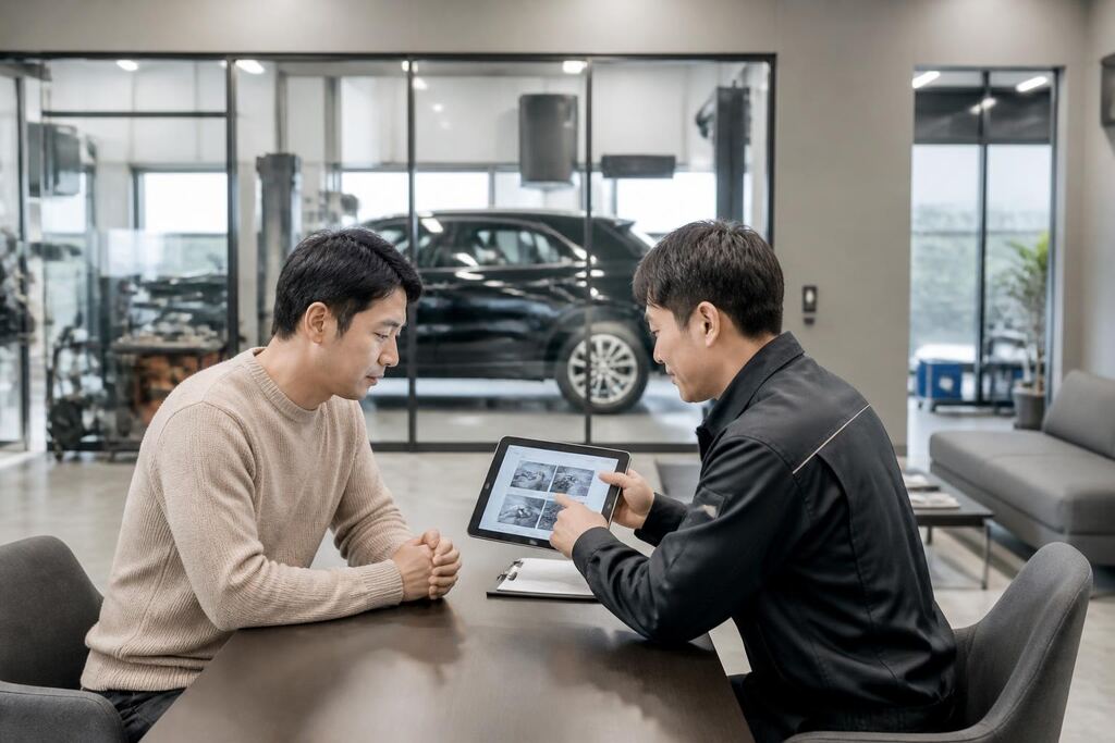 전남광주통합특별시 자동차 정비·수리 비용과 업체 비교 정보 이미지