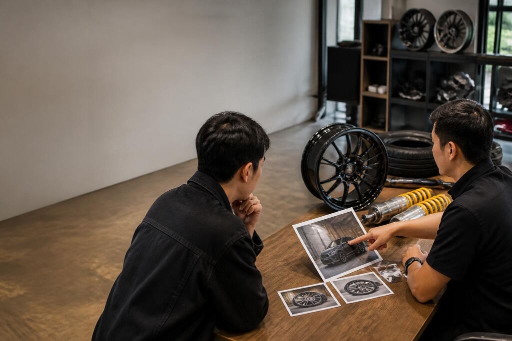 전북특별자치도 자동차 튜닝 작업 범위와 현장 조건 이미지