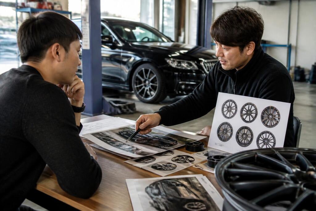 인천 자동차 튜닝 작업 범위와 현장 조건 이미지