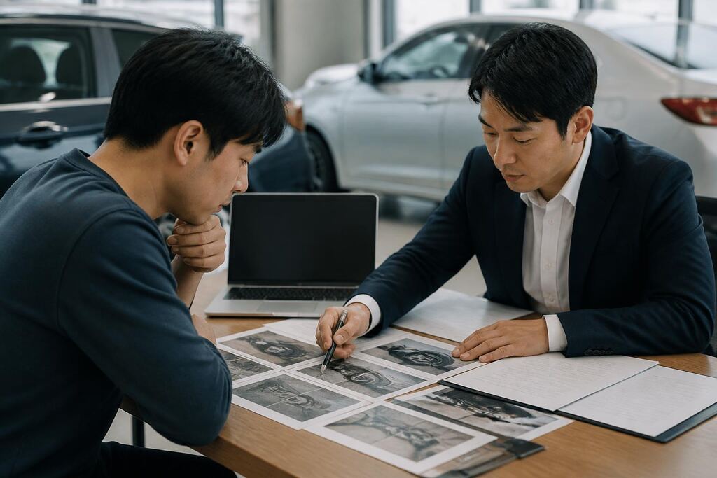 충남 중고차 판매 작업 범위와 현장 조건 이미지
