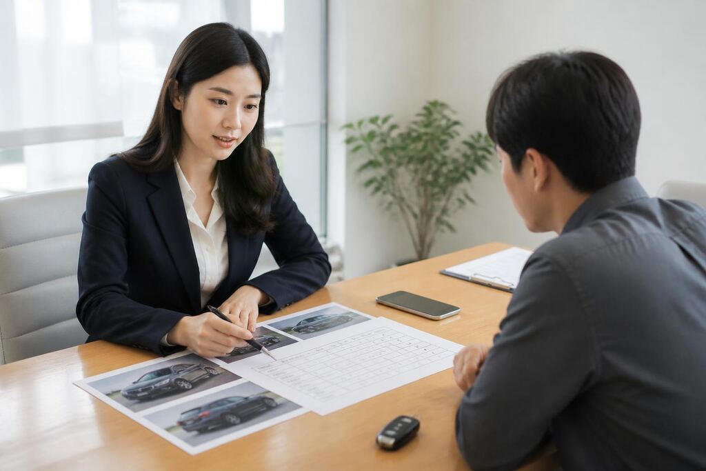 부산 중고차 판매 비용과 업체 비교 정보 이미지