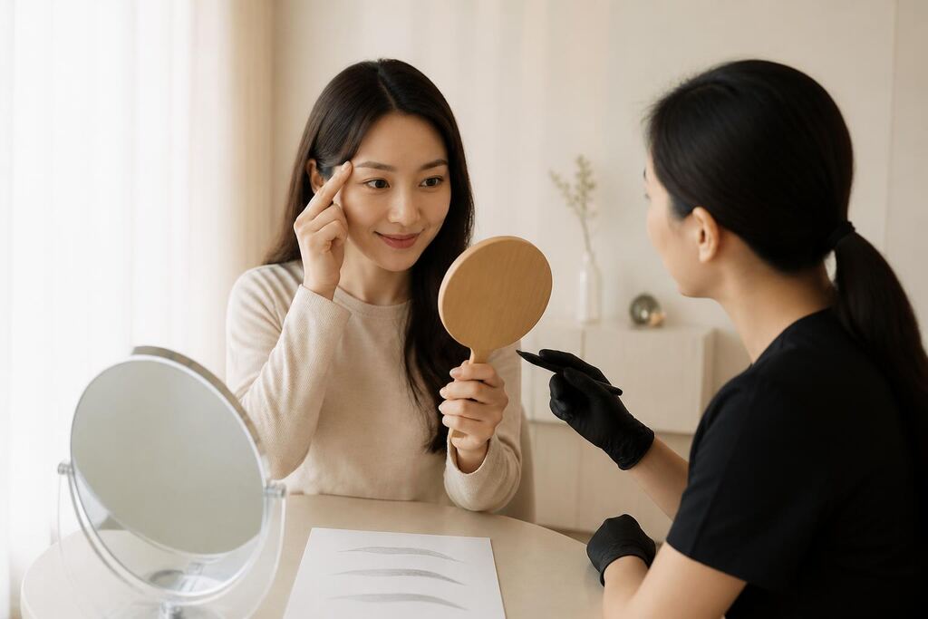 서울 눈썹 반영구 이미지