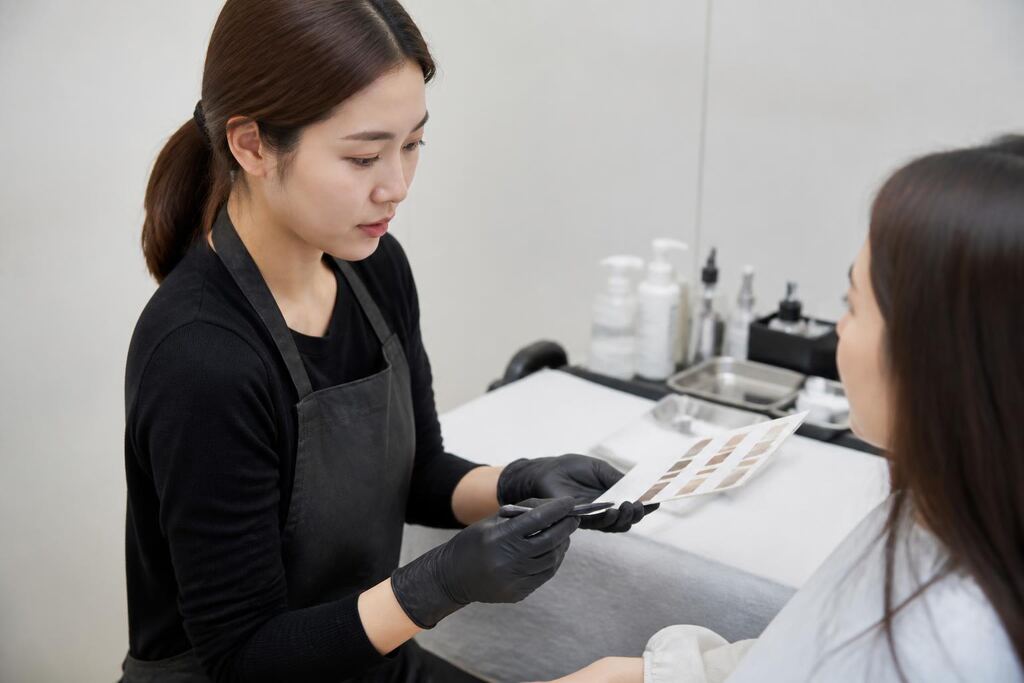 충북 눈썹 반영구 작업 범위와 현장 조건 이미지