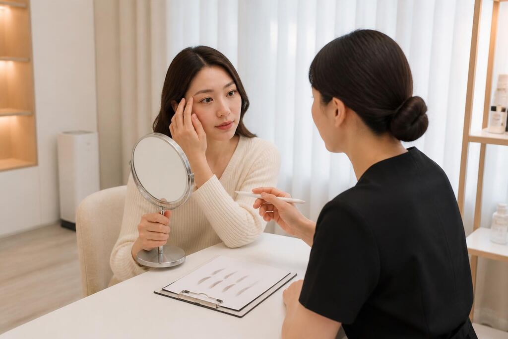 충남 눈썹 반영구 이미지