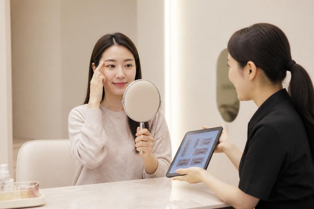 충남 눈썹 반영구 비용과 업체 비교 정보 이미지