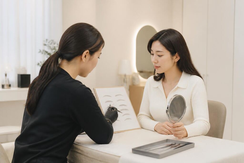 전북특별자치도 눈썹 반영구 이미지