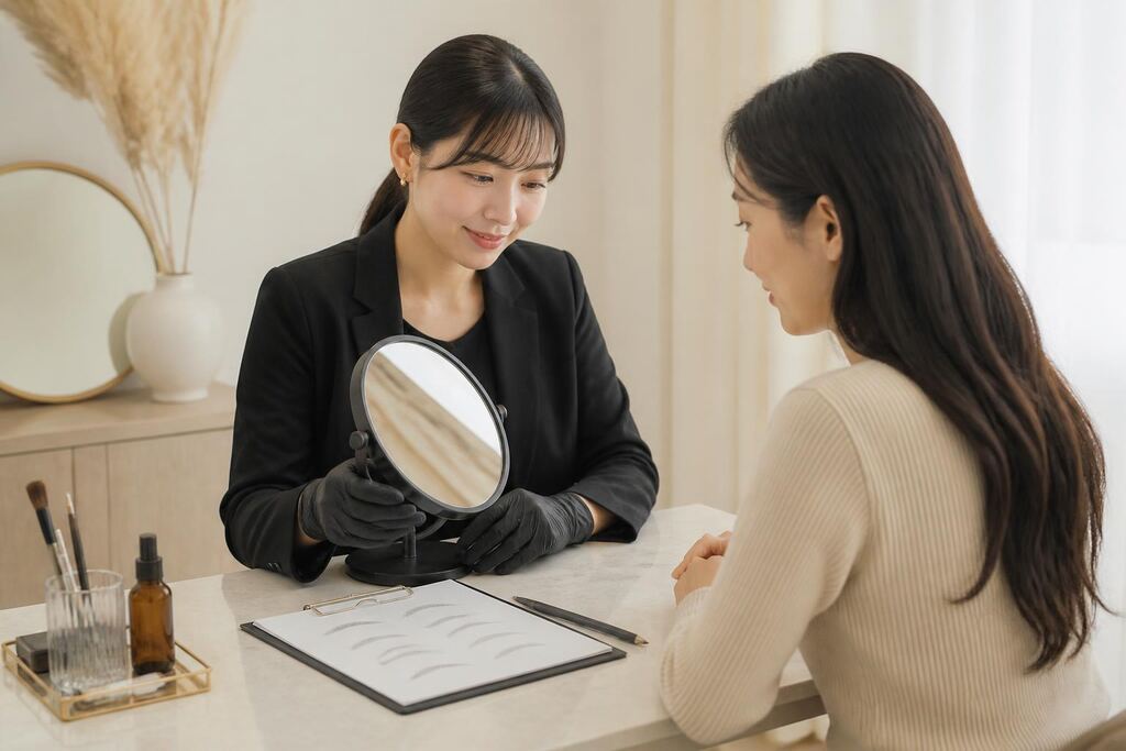 제주특별자치도 눈썹 반영구 이미지