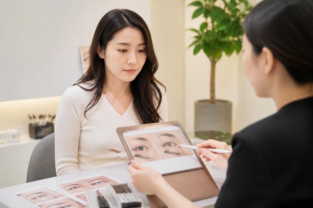전남광주통합특별시 눈썹 반영구 이미지