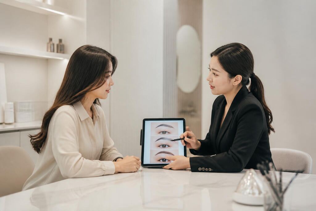 인천 눈썹 반영구 이미지
