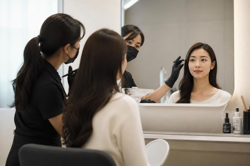 인천 눈썹 반영구 비용과 업체 비교 정보 이미지