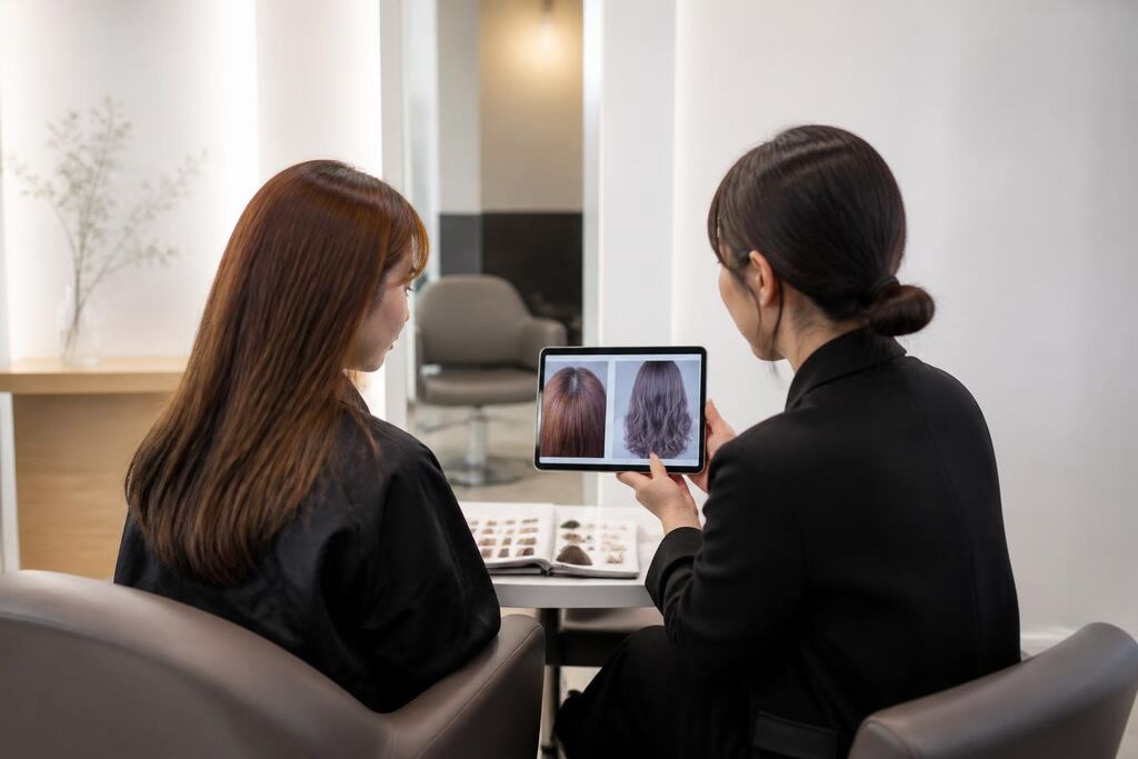 경북 염색·탈색 이미지