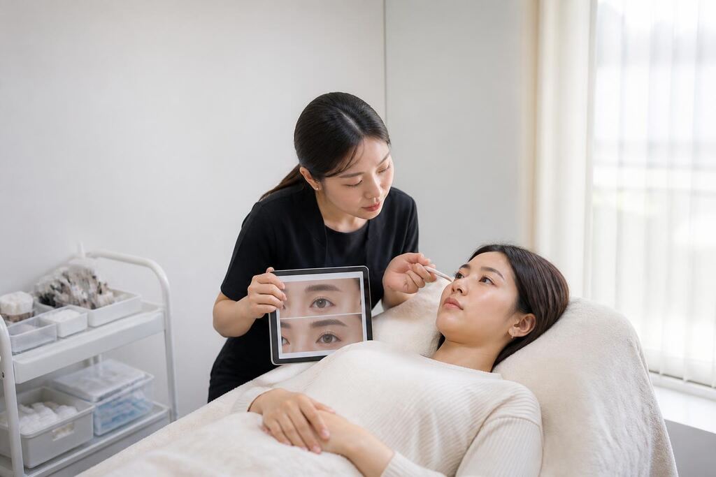 충북 속눈썹 관리 이미지