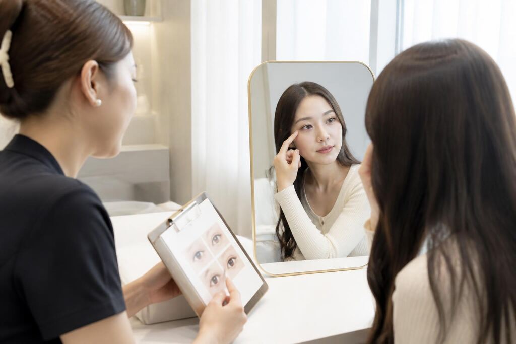 서울 아이라인 반영구 비용과 업체 비교 정보 이미지