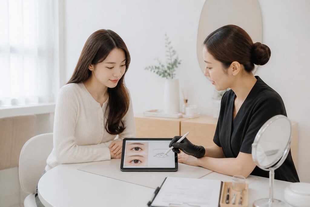 서울 종로구 아이라인 반영구 이미지