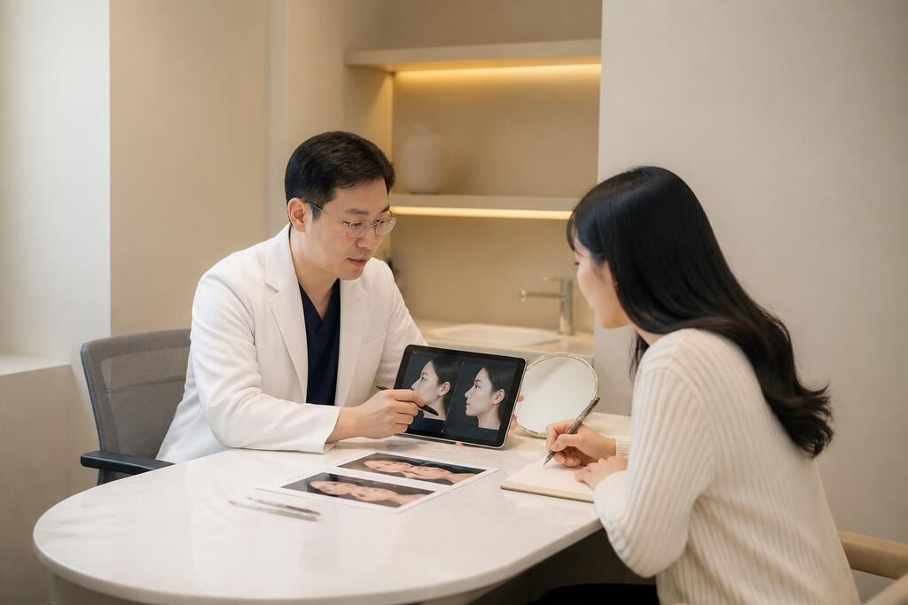 충북 안면윤곽 이미지