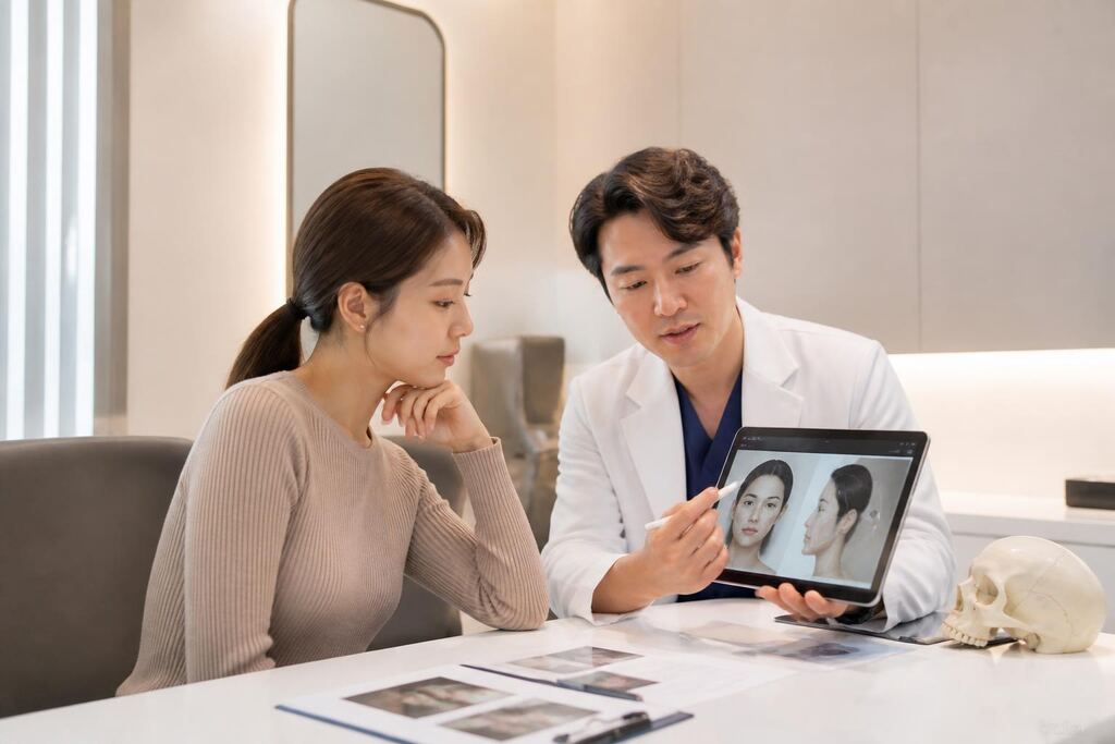 인천 안면윤곽 이미지
