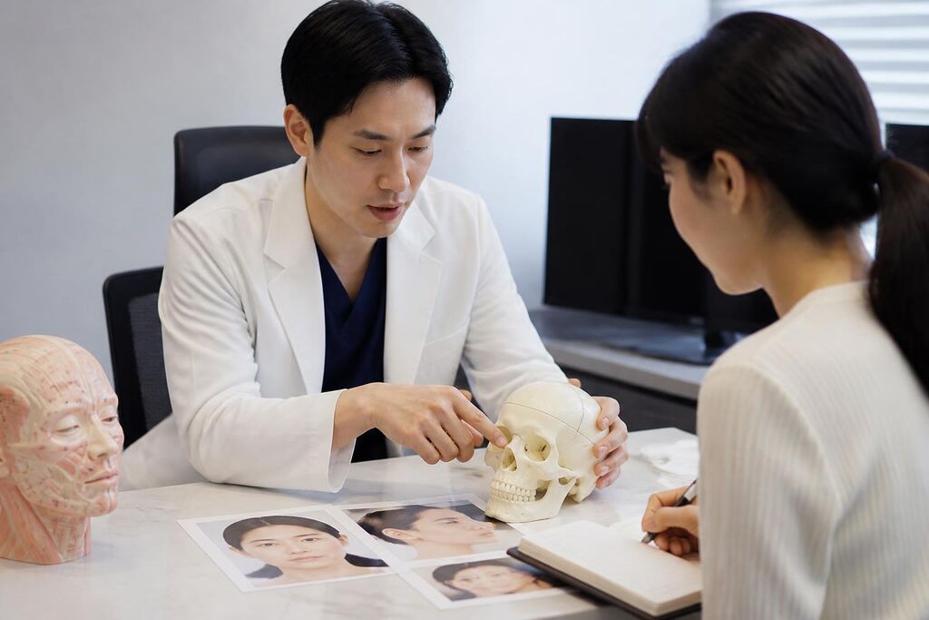 경기 안면윤곽 작업 범위와 현장 조건 이미지