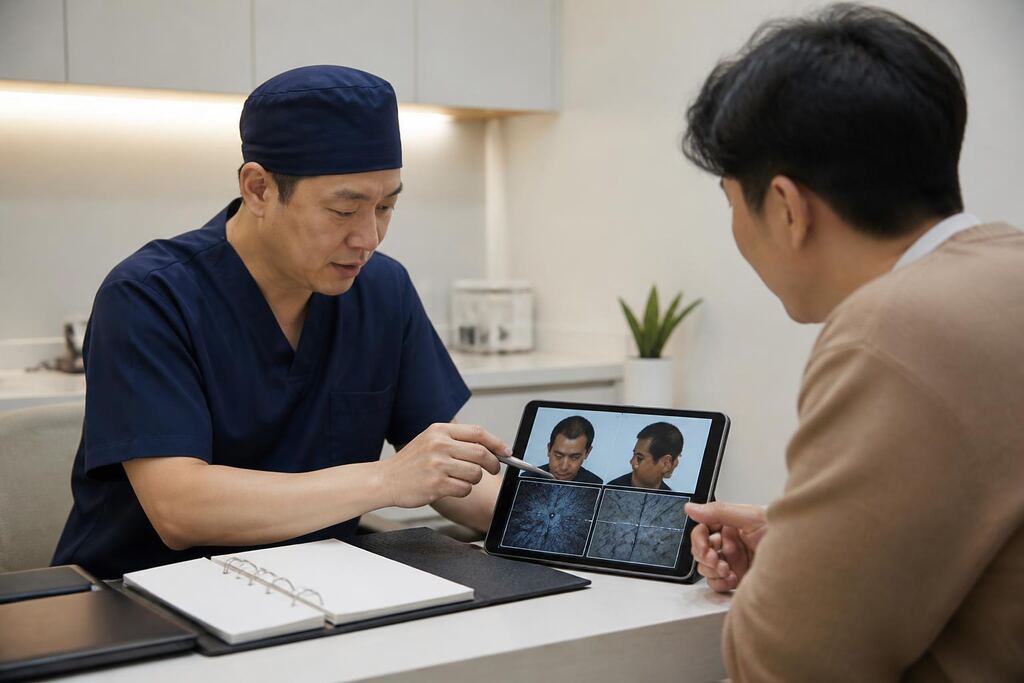 제주특별자치도 모발이식 작업 범위와 현장 조건 이미지