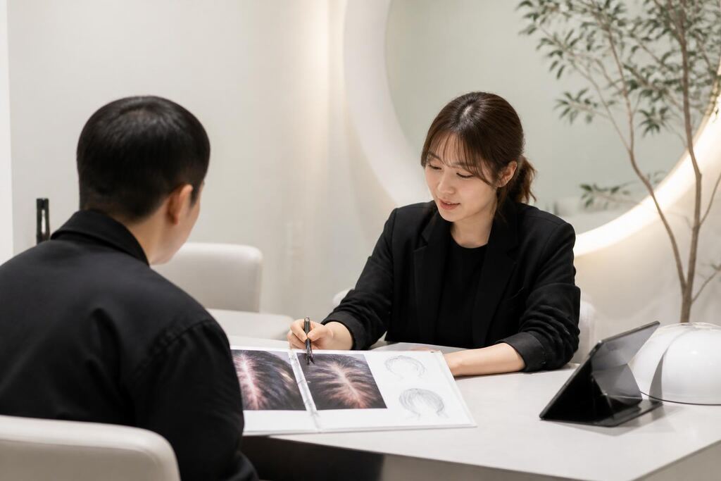 부산 헤어라인·두피 반영구 이미지