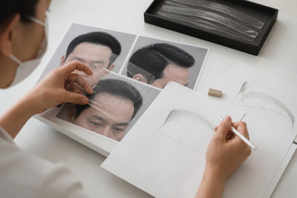 부산 헤어라인·두피 반영구 작업 범위와 현장 조건 이미지