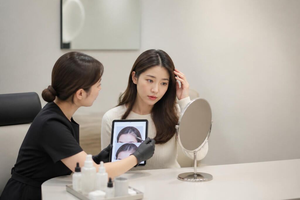 세종특별자치시 헤어라인·두피 반영구 이미지