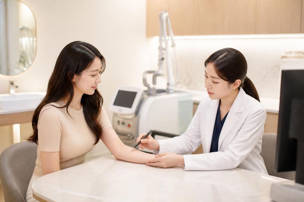 경남 레이저 제모 이미지