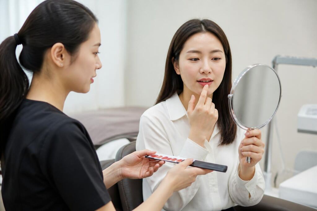 서울 입술 반영구 비용과 업체 비교 정보 이미지