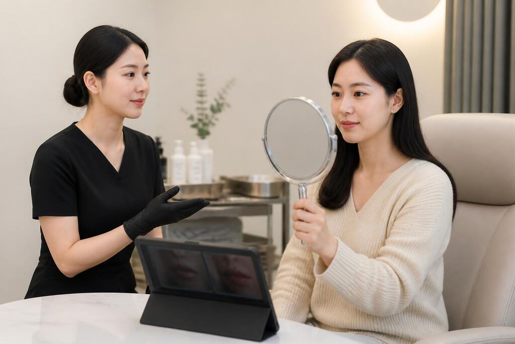 경남 입술 반영구 비용과 업체 비교 정보 이미지