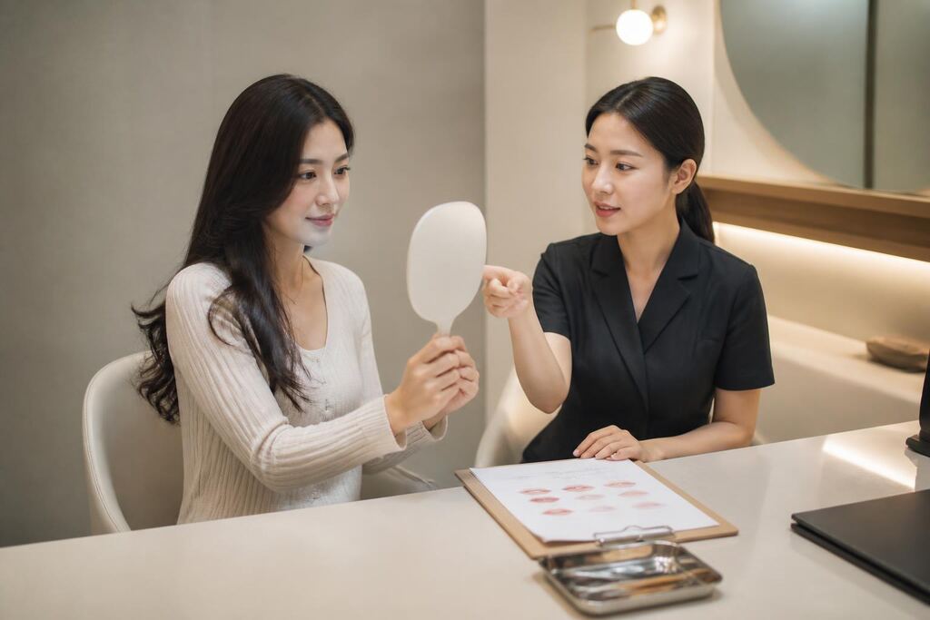 부산 입술 반영구 비용과 업체 비교 정보 이미지