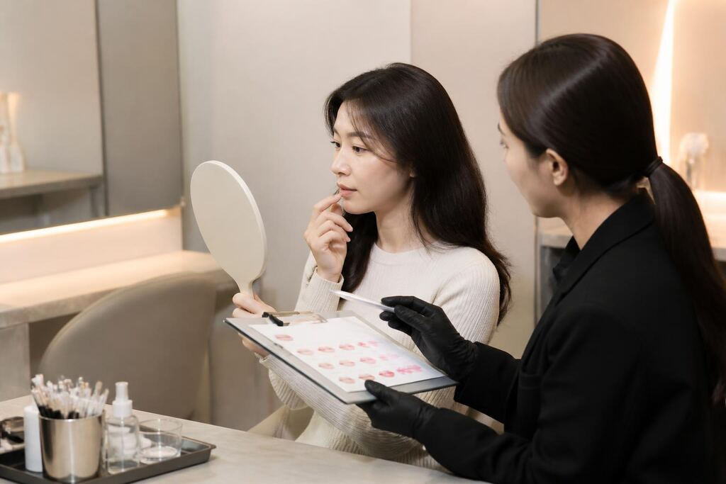경기 입술 반영구 비용과 업체 비교 정보 이미지
