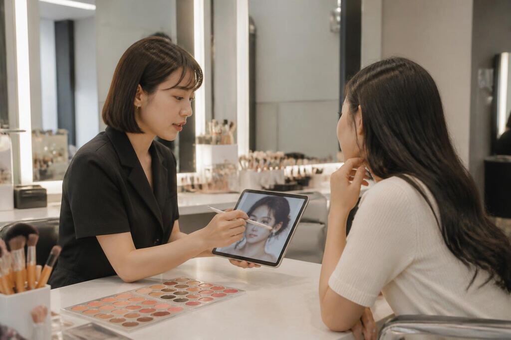 충북 메이크업 작업 범위와 현장 조건 이미지