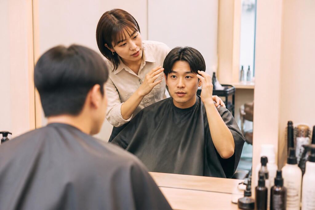 전남광주통합특별시 남성 헤어 이미지