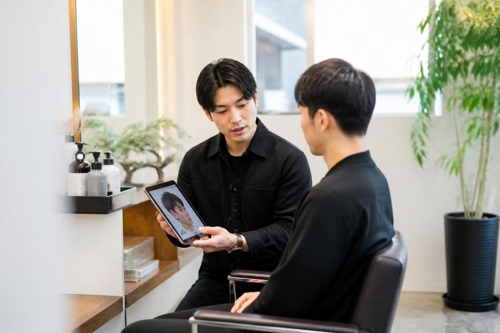 대구 남성 헤어 이미지