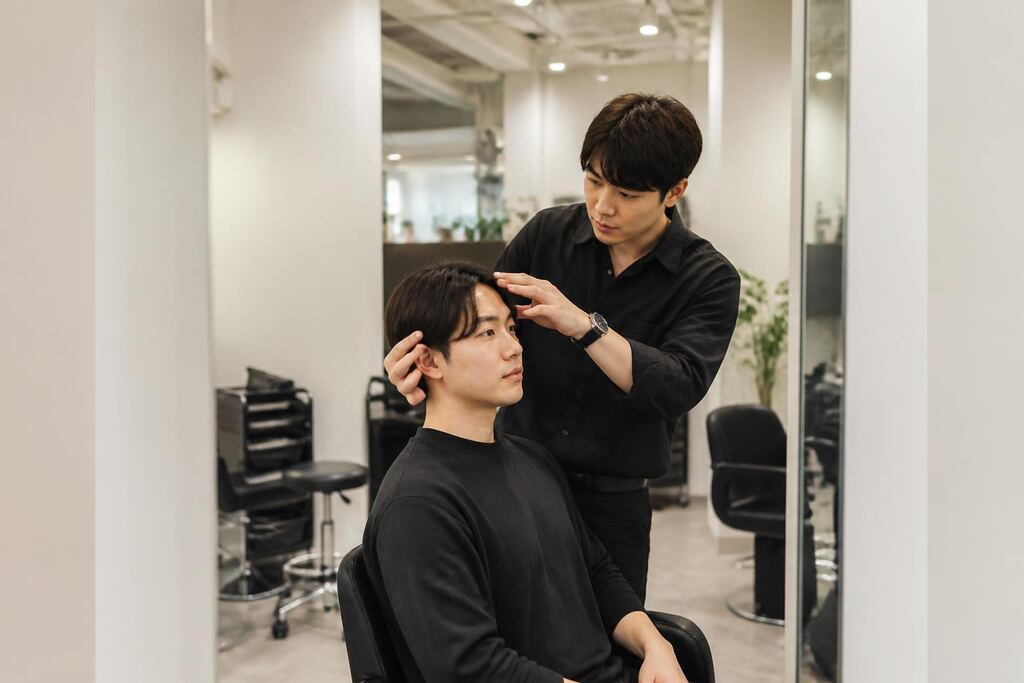 대전 남성 헤어 이미지