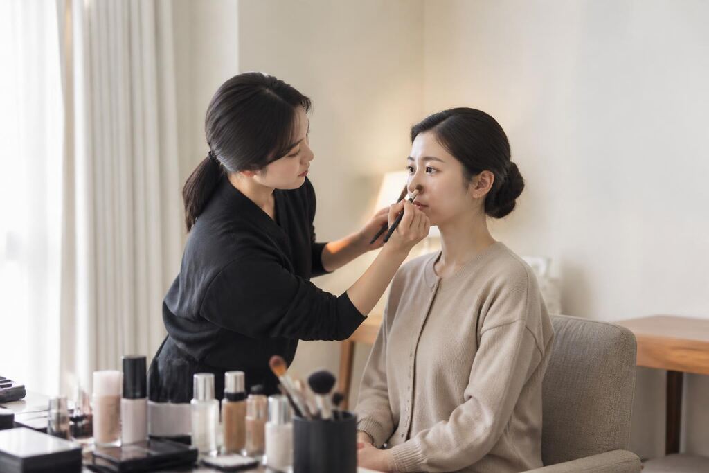 부산 출장 메이크업 이미지