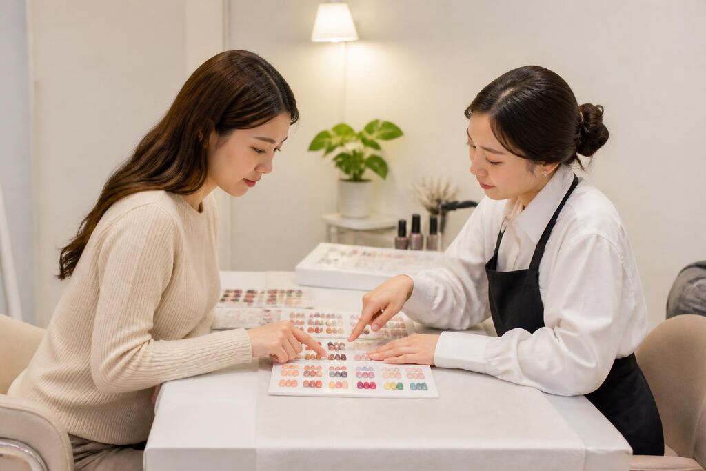 충남 네일아트 이미지