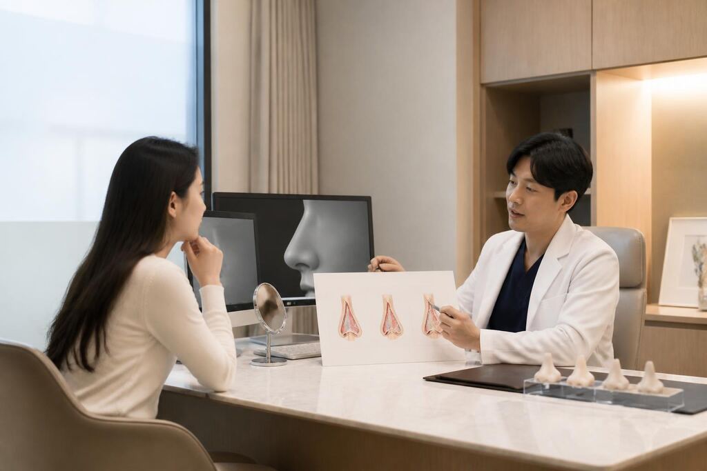 경북 코성형 비용과 업체 비교 정보 이미지