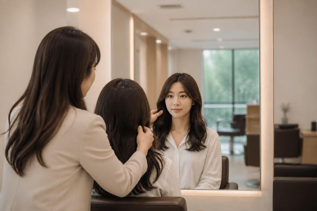 경남 펌 이미지