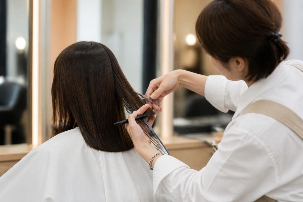 경북 여성 헤어 작업 범위와 현장 조건 이미지