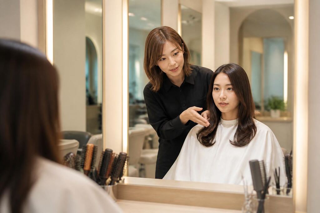 서울 종로구 여성 헤어 이미지