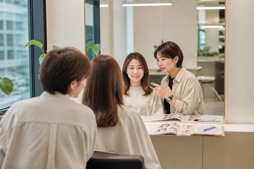 인천 여성 헤어 이미지