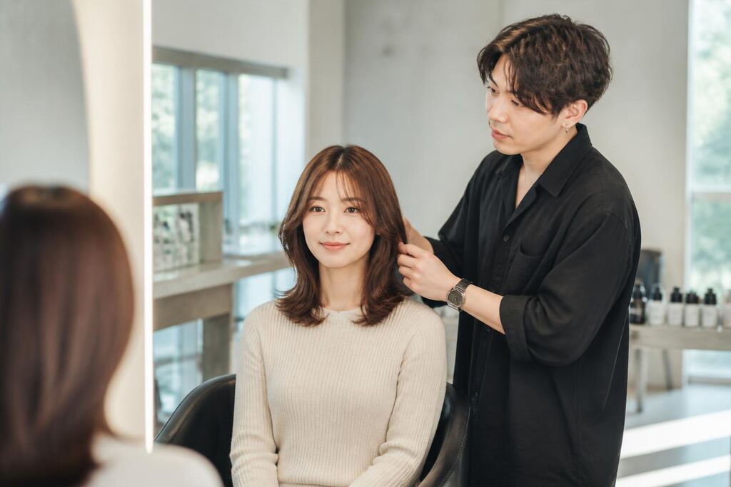 경기 여성 헤어 이미지