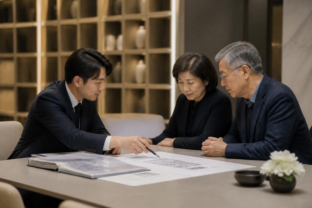 전남광주통합특별시 장지 작업 범위와 현장 조건 이미지
