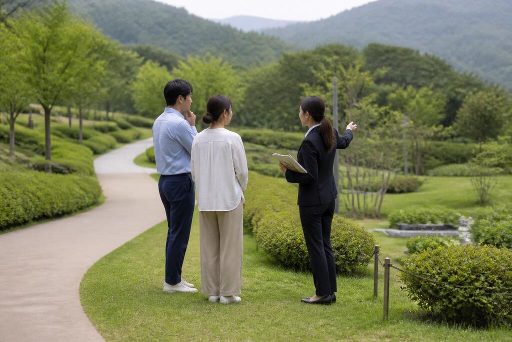 경기 장지 비용과 업체 비교 정보 이미지