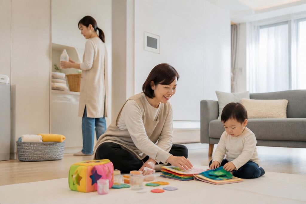 세종특별자치시 아이돌봄 작업 범위와 현장 조건 이미지