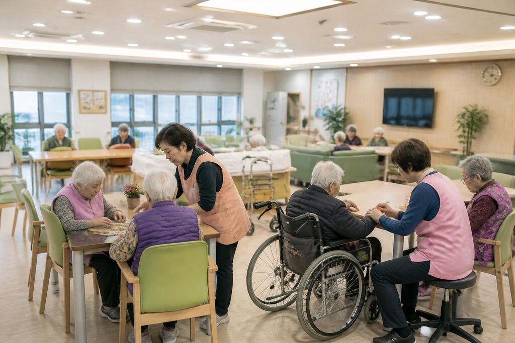 대구 주야간보호센터 작업 범위와 현장 조건 이미지